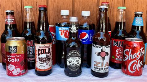 sweet lady cola|12 Popular Colas, Ranked Worst To Best